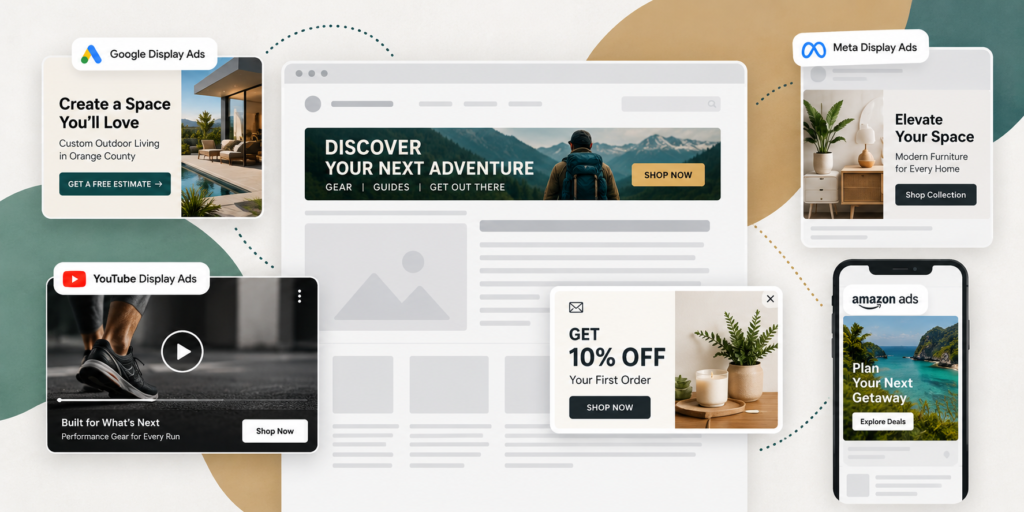 display ads across the web